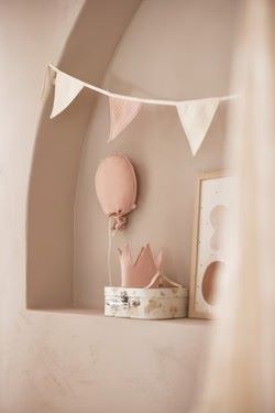 Jollein Stoffballon Wild Rose – zarte Deko bei Belas Spielzauber