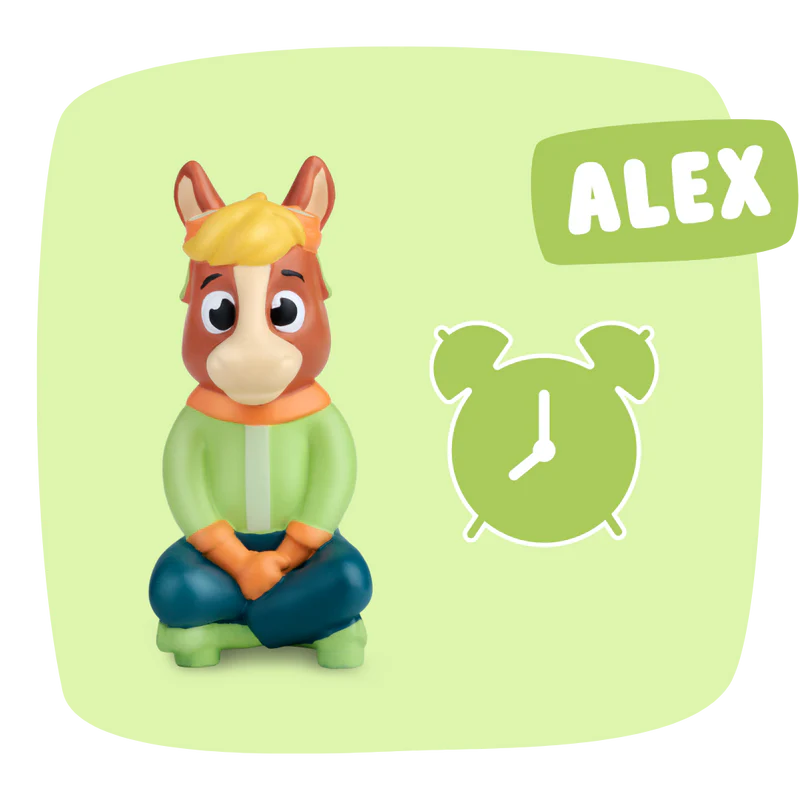 Figur Alex "Die Uhr lernen"