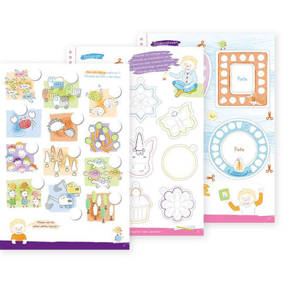 Malbuch mit Stempelideen – kreative Beschäftigung für Kinder