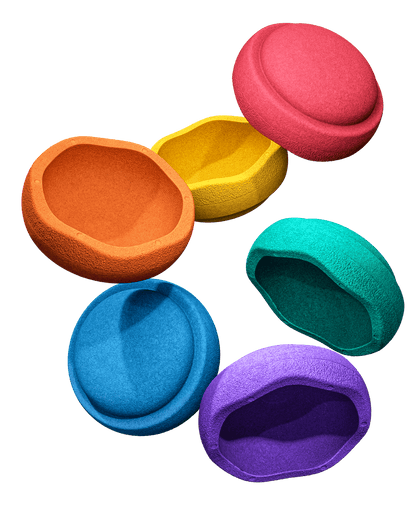 Original Stapelstein® Rainbow classic 6er Set