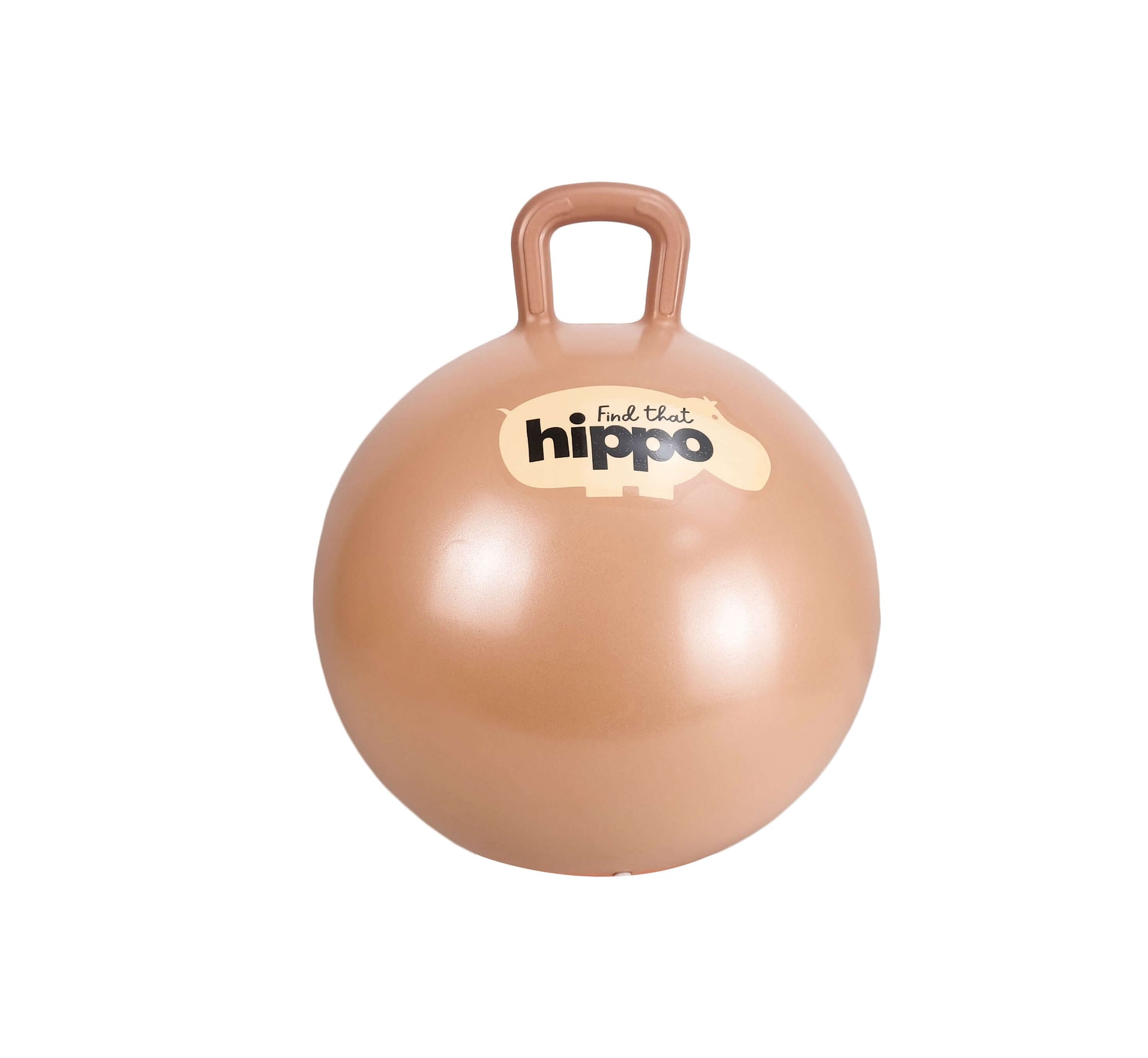 Oranger Hopper Ball – Sprungspaß für Kinder, ideal für Bewegung und Koordinationstraining.